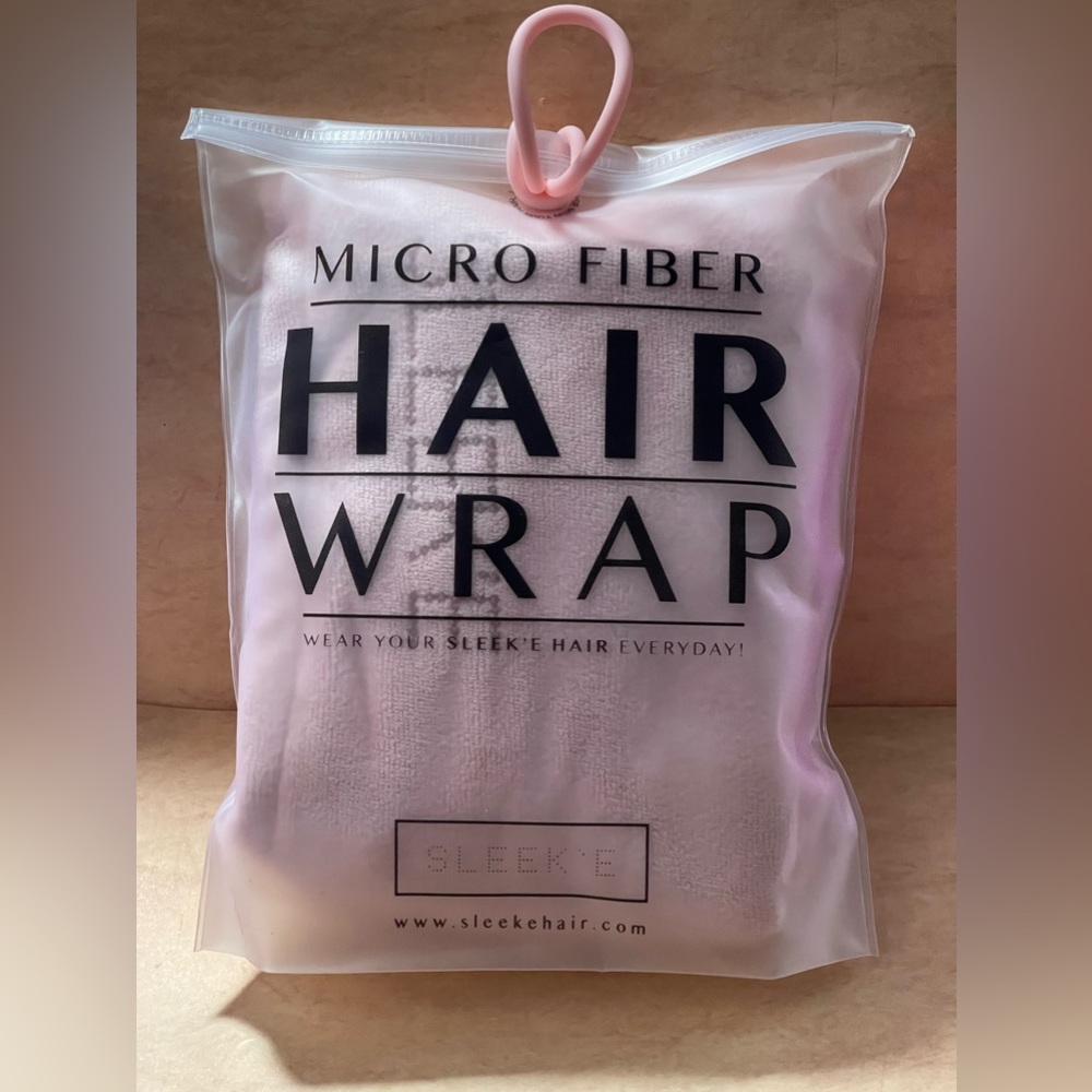 SLEEK’E Microfiber Hairwrap - Pink NWT